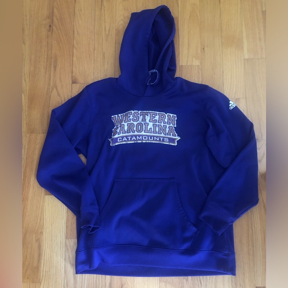 Other - Adidas Western Carolina Catamounts Purple Hoodie